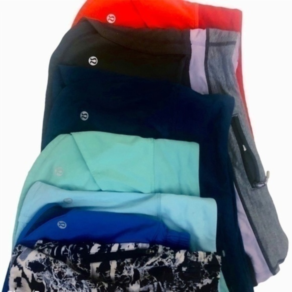 Lululemon shorts different sizes colors​​